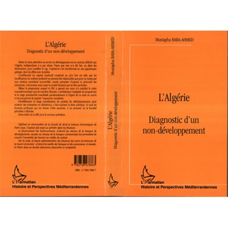 L'Algérie : diagnostic d'un non-développement