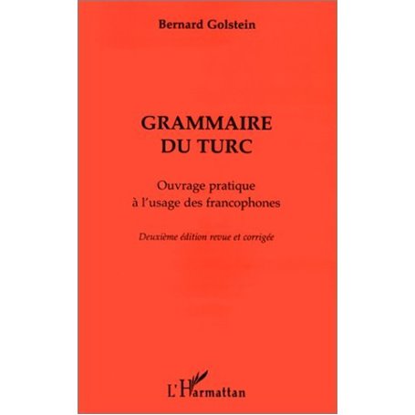 GRAMMAIRE DU TURC