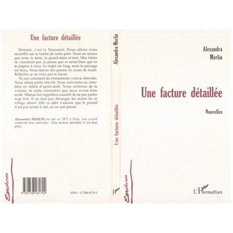 FACTURE (UNE) DÉTAILLÉE