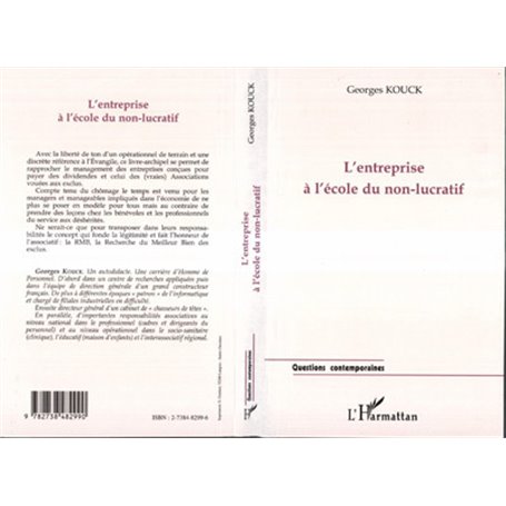 L'ENTREPRISE A L'ECOLE DU NON-LUCRATIF