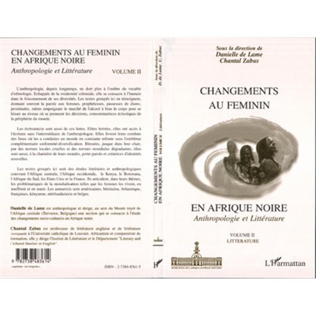 CHANGEMENTS AU FEMININ EN AFRIQUE NOIRE