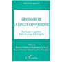 GRAMMAIRE DE LA LANGUE CAP-VERDIENNE