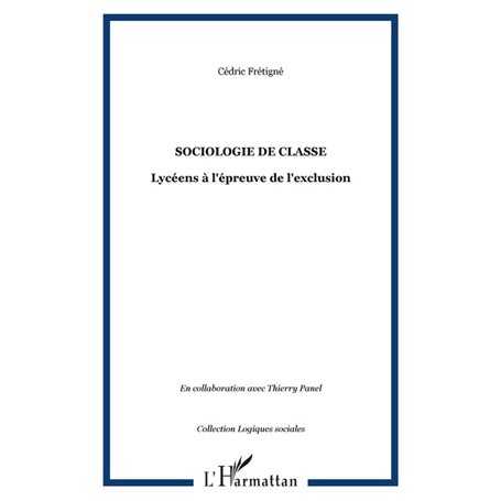 SOCIOLOGIE DE CLASSE