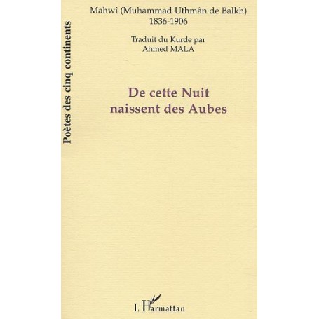 DE CETTE NUIT NAISSENT DES AUBES