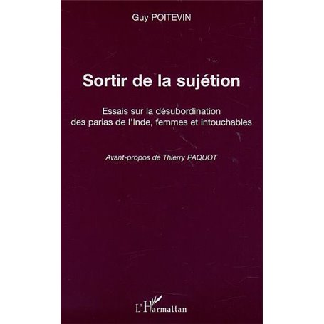 SORTIR DE LA SUJÉTION