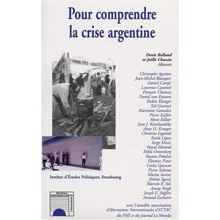 POUR COMPRENDRE LA CRISE ARGENTINE