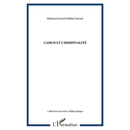Camus et l'hospitalité