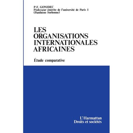 Les organisations internationales africaines