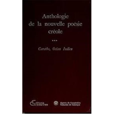 Anthologie de la nouvelle poésie créole