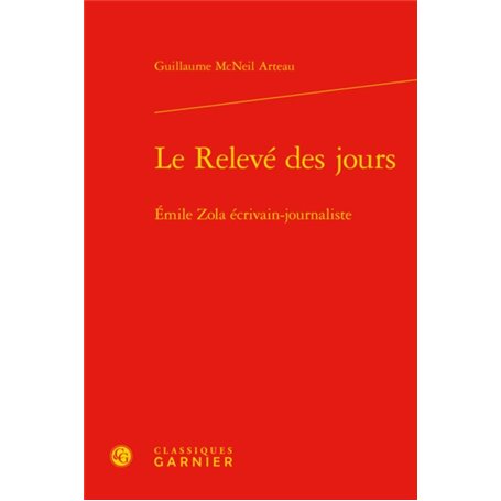 Le Relevé des jours