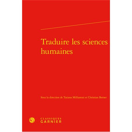 Traduire les sciences humaines
