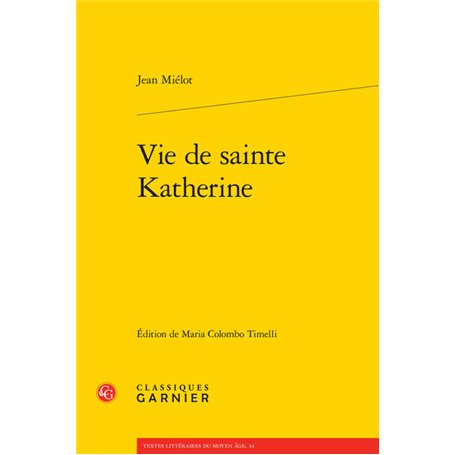 Vie de sainte Katherine