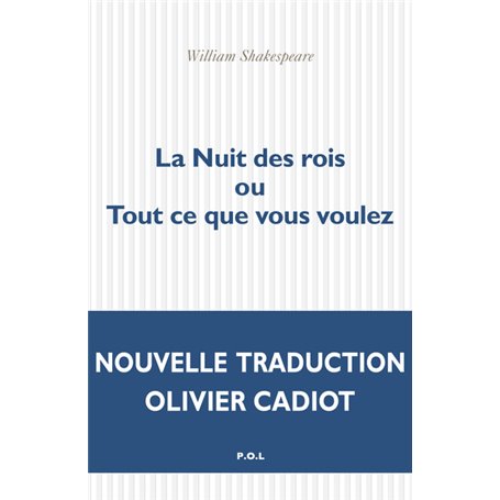 La Nuit des rois ou Tout ce que vous voulez