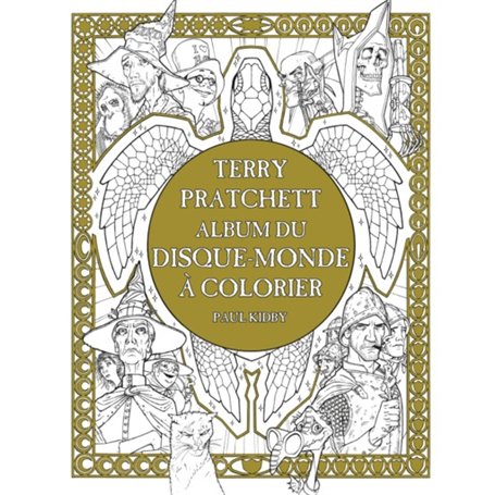 Un album du Disque-Monde à colorier