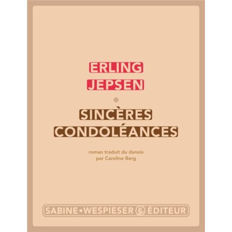 Sincères condoléances