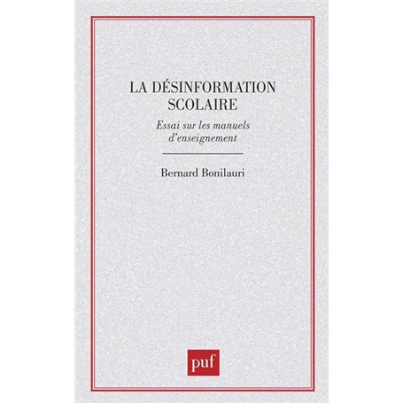 Désinformation scolaire