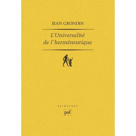L'universalité de l'herméneutique