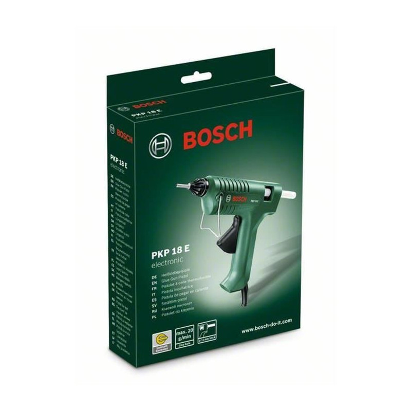 Image secondaire de Bosch PKP 18 E Pistolet à colle chaude Vert