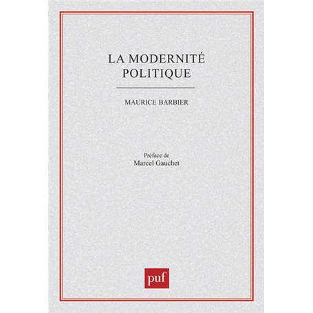 La modernité politique