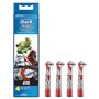 Rechange brosse à dents électrique Oral-B EB10 4 FFS STAR WARS