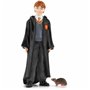 Figurine daction Schleich Ron Weasley & Scabbers Moderne