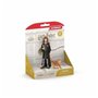 Ensemble de Figurines Harry Potter Hermione & Crookshanks