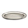 Plateau Argenté Acier inoxydable 35 x 2 x 23 cm (24 Unités)