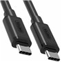 Câble USB C Unitek Y-C477BK Noir 1 m