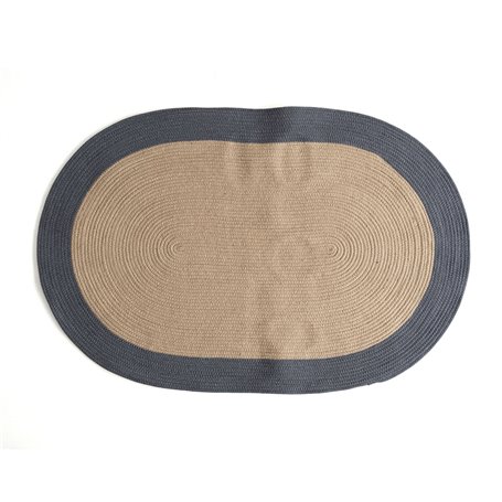 Tapis Vinthera Moa Jute Ovale 120 x 80 cm