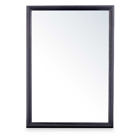 Miroir mural Bois Noir 50 x 70 x 50 cm