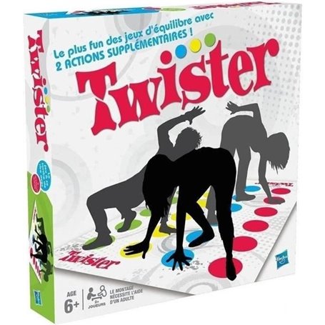 Hasbro Gaming - Twister - Jeu d'ambiance pour enfants - a partir de 6