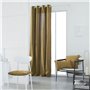 Rideau a oeillets TODAY - 140x240cm - 100% Coton - Bronze
