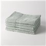 TODAY Essential - Lot de 5 draps de bain 70x130 cm 100% Coton coloris