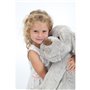 Peluche - Gipsy Toys - Chien flatoutou - Gris
