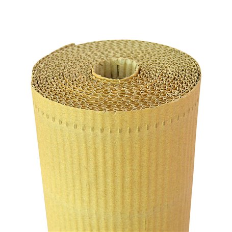 Carton ondulé Fun&Go Écologique Rouleau 90 cm x 25 m 200 g/m²