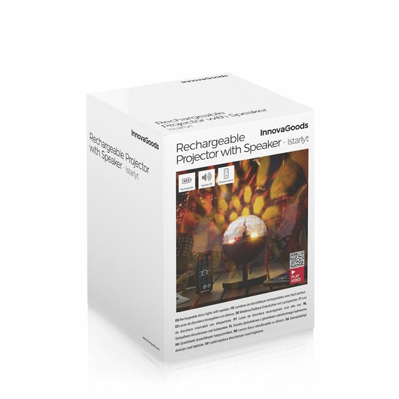 Image secondaire de Projecteur LED Rechargeable avec Haut-parleur Istarlyt InnovaGoods