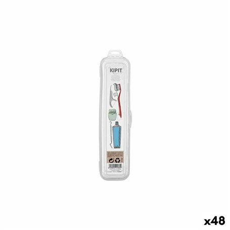 Coffret Hygiène De voyage Transparent 4,3 x 23,3 x 6,2 cm (48 Unités)