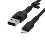 Câble USB vers Lightning Belkin CAA008BT3MBK Noir 3 m