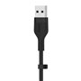 Câble USB vers Lightning Belkin CAA008BT3MBK Noir 3 m