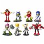 Figurines Articulées Sonic Prime 8 Pièces