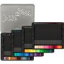 Crayons de couleur Faber-Castell Black Edition étui métallique 100 Piè