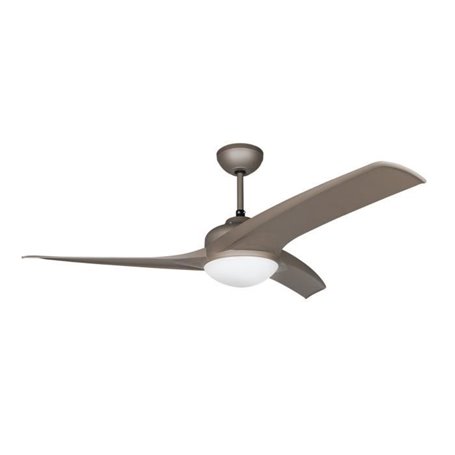 Orbegozo Ventilateur de plafond  avec lumière et télécommande 3 pales