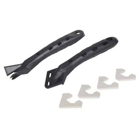 wolfcraft Kit d'enlèvement de silicone 6 pcs 4364000