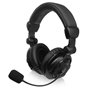 Casques avec Microphone Ewent Heron Studio Noir