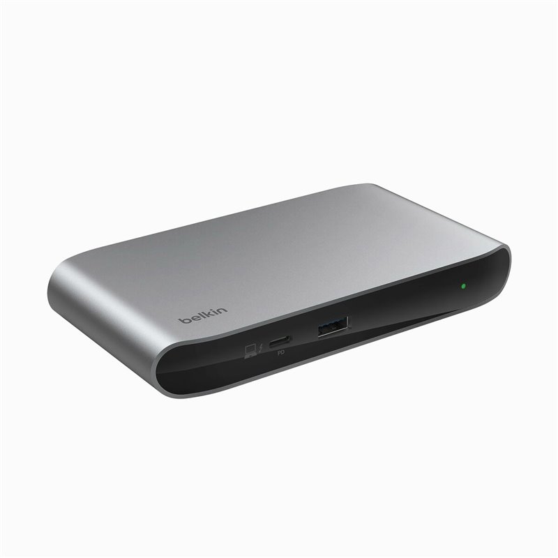 Belkin INC013VFSGY hub & concentrateur Thunderbolt 4 40000 Mbit/s Noir, Gris