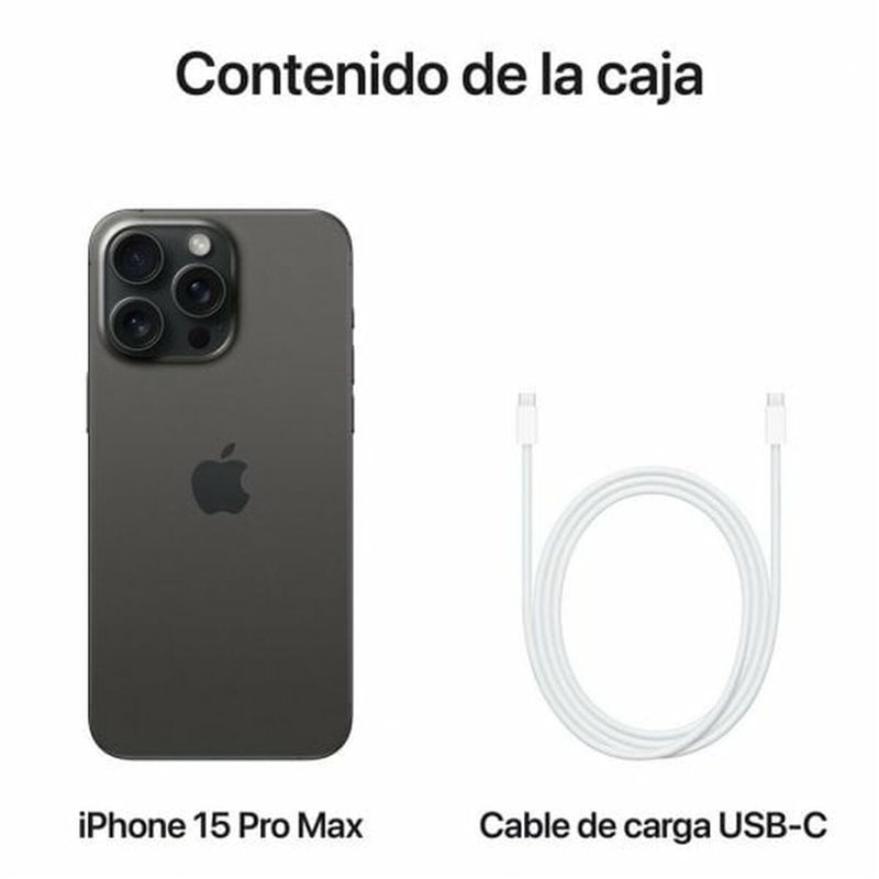 Image secondaire de l'iPhone 15 Pro Max Apple MU773QL/A Hexa Core 8 GB RAM 256 GB Noir