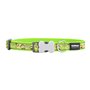 Collier pour Chien Red Dingo STYLE MONKEY LIME GREEN 41-63 cm