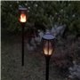 Set de torches solaires de jardin Lumi Garden Maity Sun Mini Noir Plas