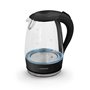 Bouilloire Esperanza Noir verre Plastique 2200 W 1,7 L