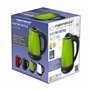 Bouilloire Esperanza EKK113G Noir Vert plástico,acero inoxidable 1800 